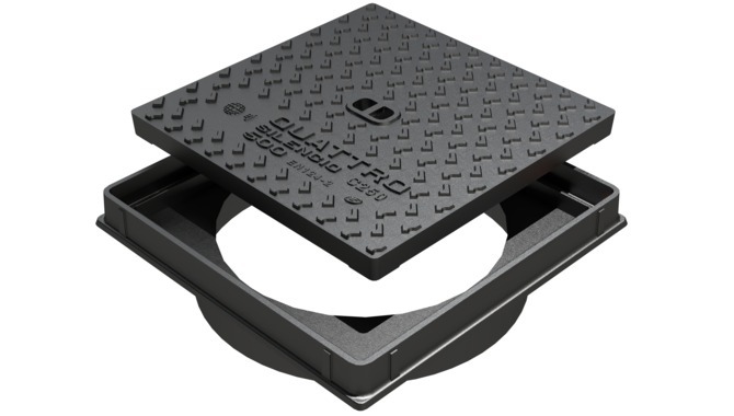 Litinové poklopy pro plastové šachty