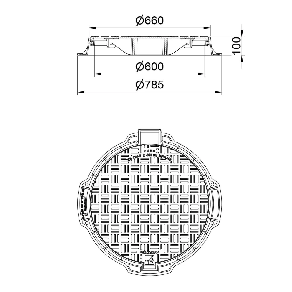 EURO 600 bez ventilace