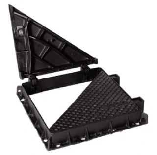 Litinový poklop D400 TI4S 800x700